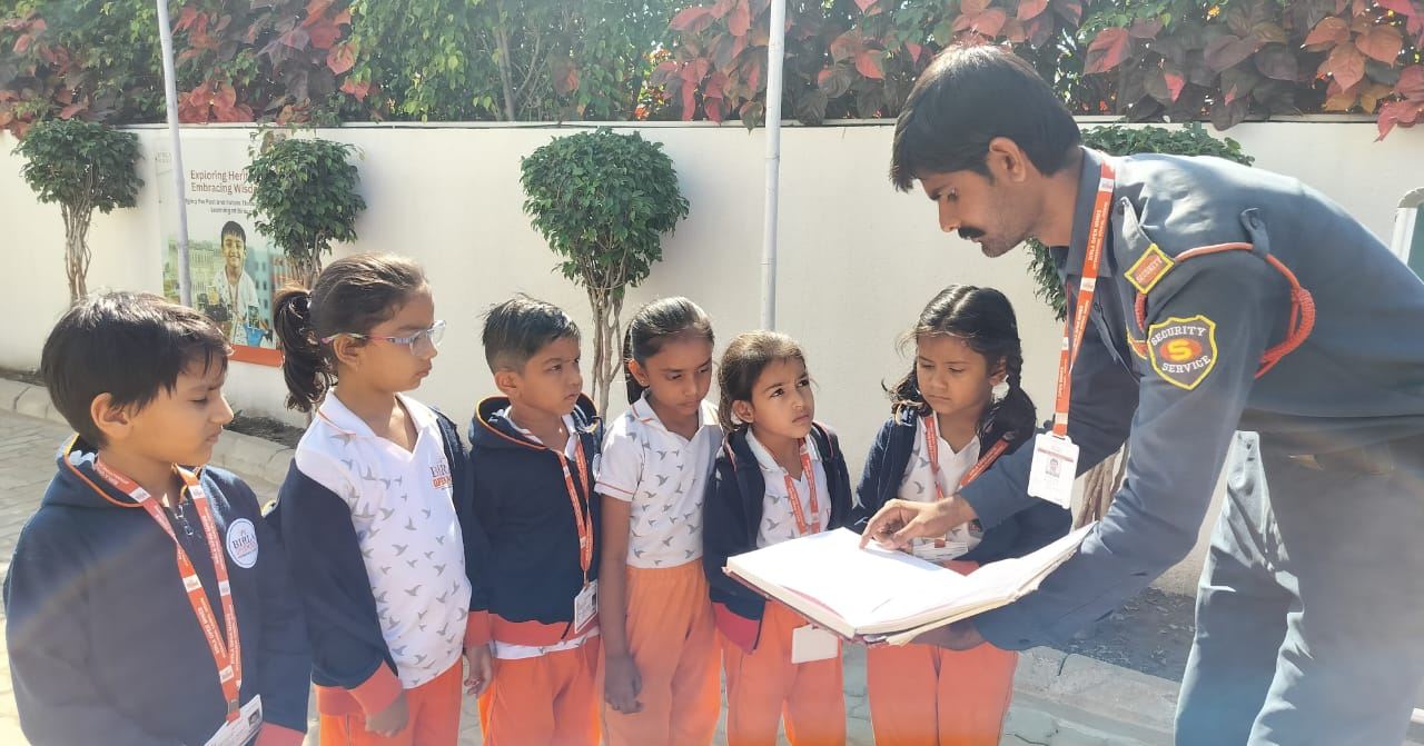 Meeting with Community Helper- Guard